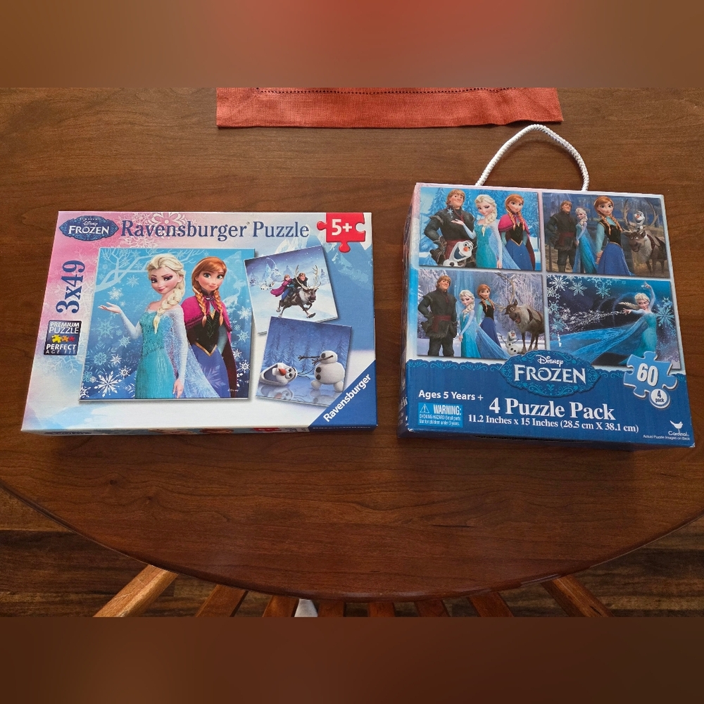 Ravensburger Frozen Puzzle Set - 7 Puzzles